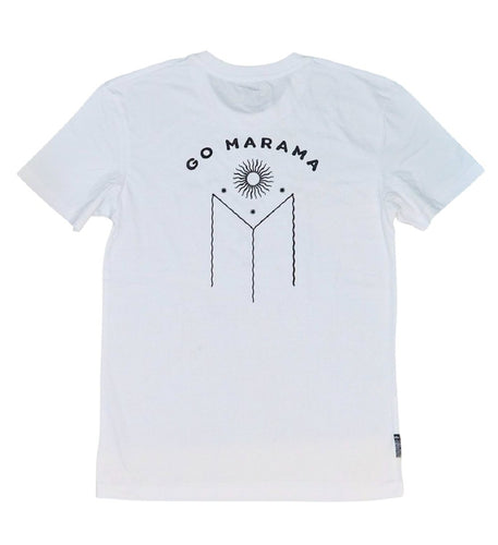 Marama X KS Go Marama Tee (White) - KS Boardriders Surf Shop