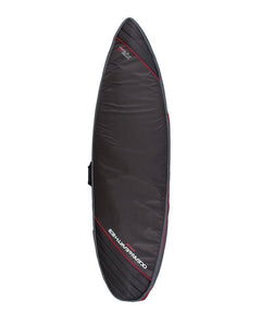 Ocean & Earth 6'0 Aircon Shortboard Cover (Black/Red) - KS Boardriders Surf Shop