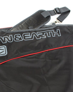 Ocean & Earth 6ft Aircon Shortboard Board Cover Black/Red 18 - KS Boardriders Surf Shop