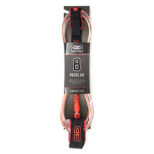 Load image into Gallery viewer, Ocean &amp; Earth 8ft Regular Moulded Leash (Coral) - KS Boardriders Surf Shop