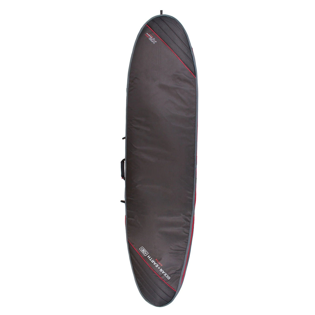 Ocean & Earth 9'6ft Aircon Longboard Cover (Black/Silver) - KS Boardriders Surf Shop