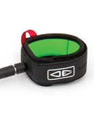 Ocean & Earth 9ft Regular Moulded Leash Lime Green - KS Boardriders Surf Shop