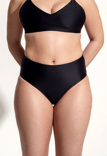 Oy Surf Fugu Bikini Bottom (Black) - KS Boardriders Surf Shop