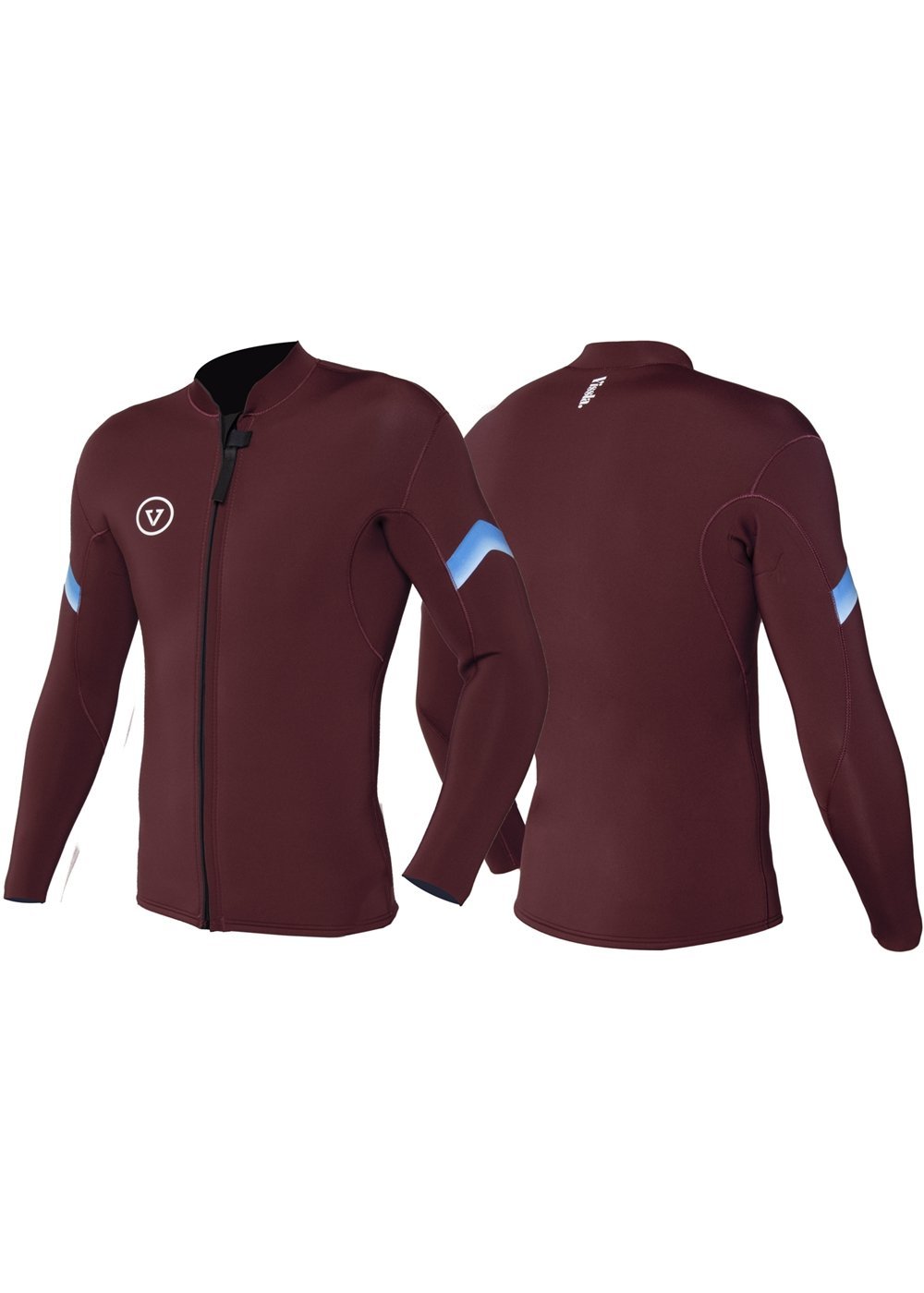 Raditude 2Mm Front Zip Jacket - KS Boardriders Surf Shop