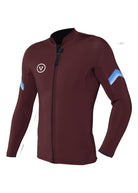 Raditude 2Mm Front Zip Jacket - KS Boardriders Surf Shop