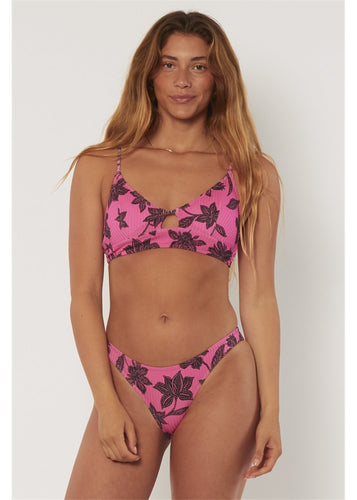 Sisstr Bali Luka Bralette (Pop Pink) - KS Boardriders Surf Shop