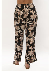Sisstr Baylee Woven Pant (Black) - KS Boardriders Surf Shop