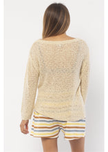 Load image into Gallery viewer, Sisstr Beachwalker Longsleeve Knit Sweater (Sea Salt) - KS Boardriders Surf Shop