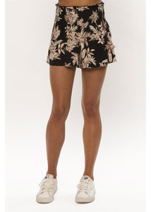 Sisstr Flamenco Woven Short (Black) - KS Boardriders Surf Shop