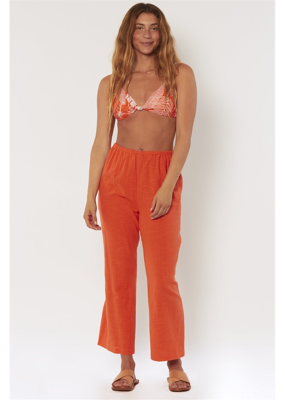 Sisstr Glowing Rays Woven Pants (Sunburn) - KS Boardriders Surf Shop
