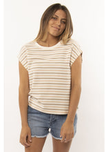 Load image into Gallery viewer, Sisstr Gratitude Shortsleeve Knit Top (Pink Smoke) - KS Boardriders Surf Shop