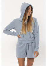 Load image into Gallery viewer, Sisstr Journey Longsleeve Knit Fleece (Breaker Blue) - KS Boardriders Surf Shop