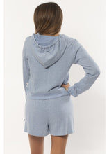 Load image into Gallery viewer, Sisstr Journey Longsleeve Knit Fleece (Breaker Blue) - KS Boardriders Surf Shop