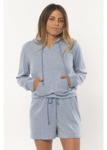 Load image into Gallery viewer, Sisstr Journey Longsleeve Knit Fleece (Breaker Blue) - KS Boardriders Surf Shop