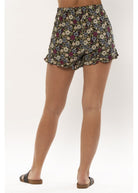 Sisstr Magnolia Woven Short (Black) - KS Boardriders Surf Shop