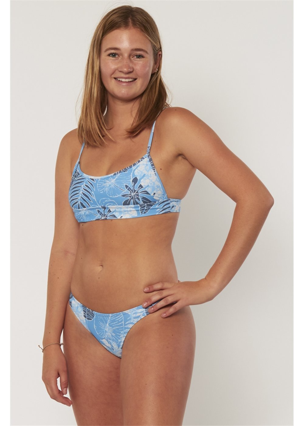 Sisstr Palm Hagan Bralette (Ocean) - KS Boardriders Surf Shop