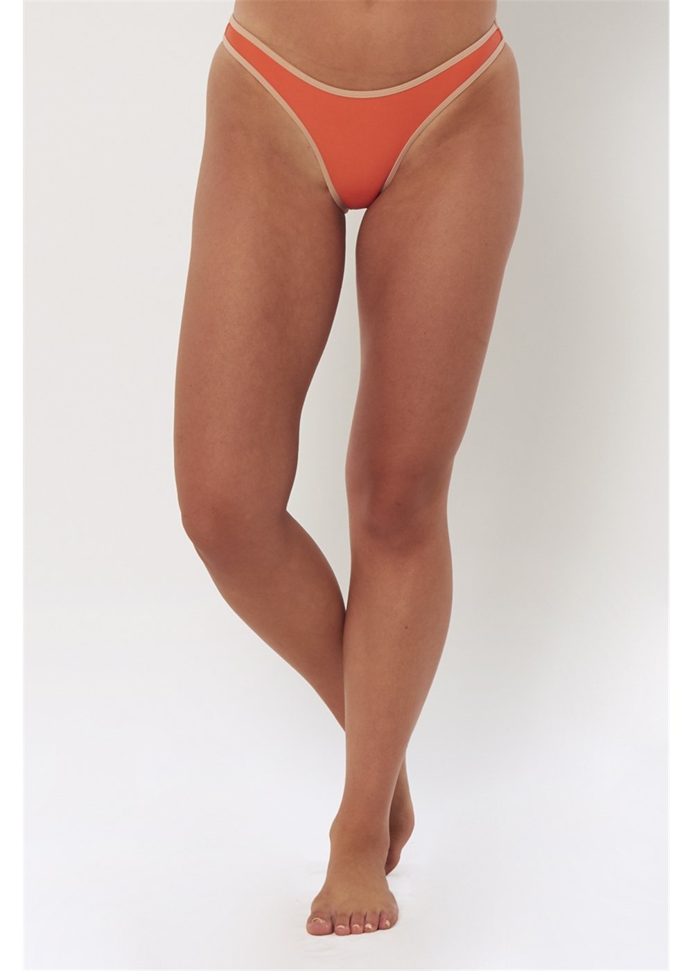 Sisstr Solid Sulu Skimpy Bottom (Sunburn) - KS Boardriders Surf Shop