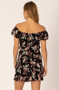 Sisstr Swept Away Woven Dress (Black) - KS Boardriders | Philippines Online Branded Clothes & Surf Shop