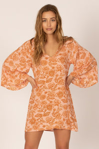 Sisstr Whispering Winds Woven Dress (Peach) - KS Boardriders | Philippines Online Branded Clothes & Surf Shop