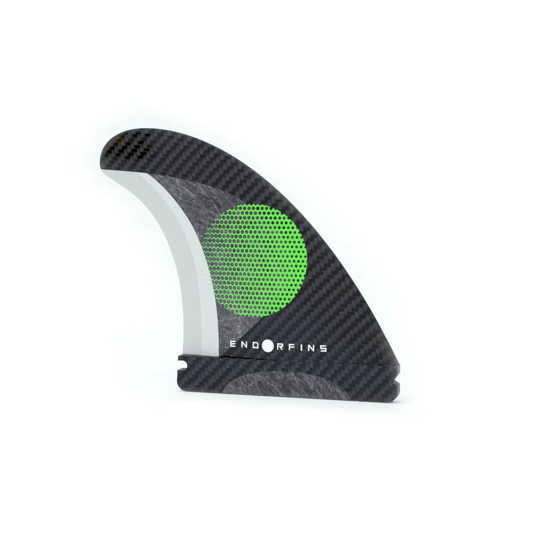 Slater Design KS1 3 Fin Small 1 Tab (Black/Green) - KS Boardriders Surf Shop