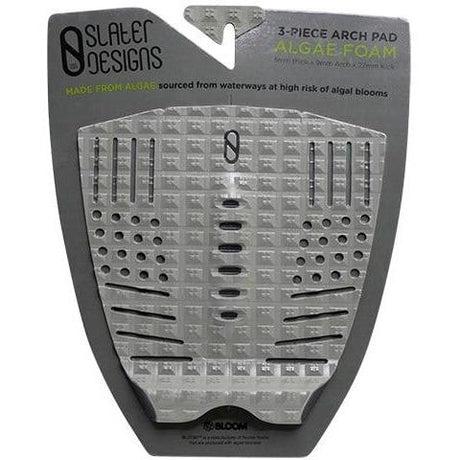 Slater Designs 3 Piece Arch Traction Pad (Grey/Black) - KS Boardriders Surf Shop