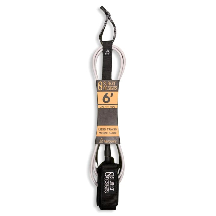 Slater Designs 6'0 Comp Leash (Silver) - KS Boardriders Surf Shop