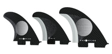 Load image into Gallery viewer, Slater Designs Endorfin FCS 2 Base KS1 3 Fin Set (Black/White) - KS Boardriders Surf Shop