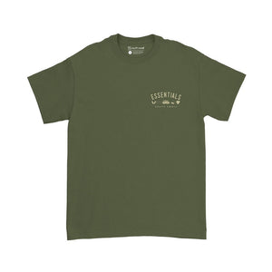 South Swell Essentials Tee (M. Green) - KS Boardriders Surf Shop