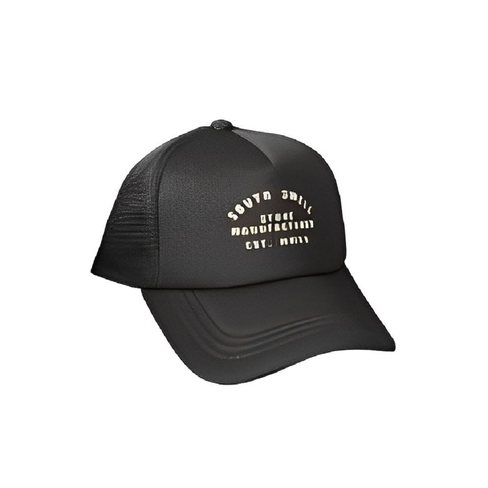 South Swell Zirk Trucker Cap (Black) - KS Boardriders Surf Shop