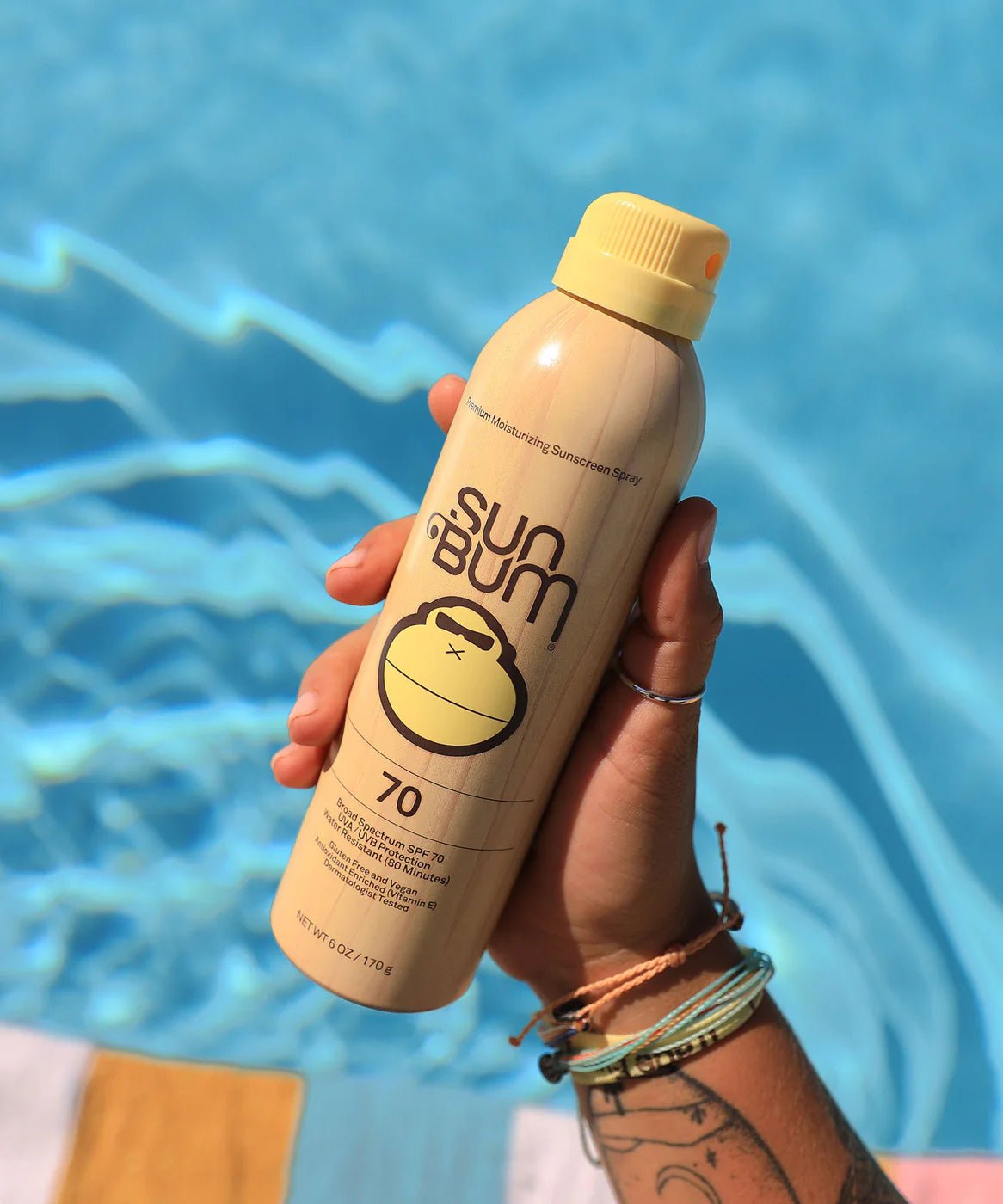 Sun Bum SPF 70 Sunscreen Spray 6 Fl. Oz. - KS Boardriders Surf Shop