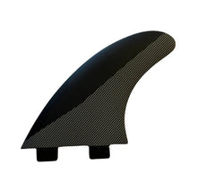 Load image into Gallery viewer, Thruster Fins (Black/White) - FCS plug - KS Boardriders Surf Shop