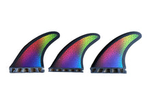 Load image into Gallery viewer, Thruster Fins (Multicolor) - Future plug - KS Boardriders Surf Shop