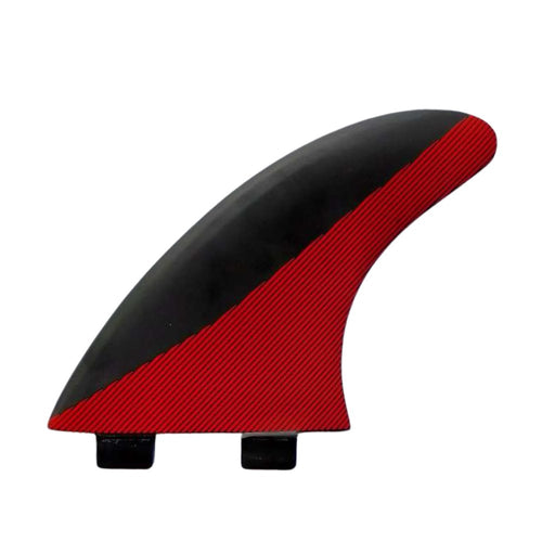 Thruster Large Fin (Red/Black) - FCS - KS Boardriders Surf Shop