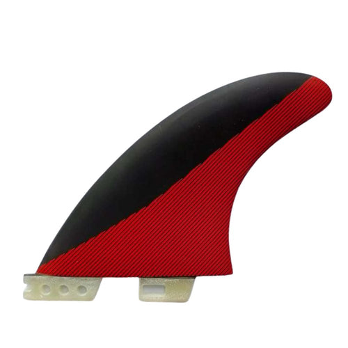 Thruster Large Fin (Red/Black) - FCS II - KS Boardriders Surf Shop