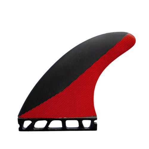 Thruster Large Fin (Red/Black) - Future - KS Boardriders Surf Shop