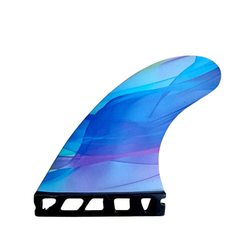 Thruster Medium Fin (Aurora Blue) - Future - KS Boardriders Surf Shop