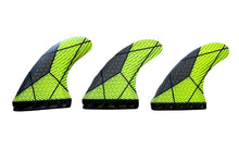 Load image into Gallery viewer, Thurster Fins (Green/Black) - Future plug - KS Boardriders Surf Shop