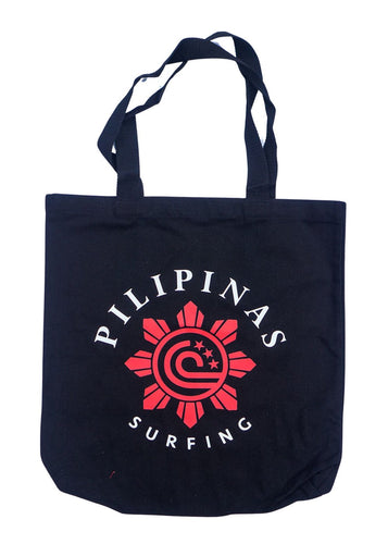 UPSA Pilipinas Surfing Pride Totebag (Black) - KS Boardriders Surf Shop
