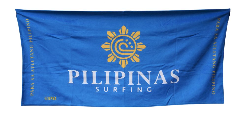 UPSA Pilipinas Surfing Range Towel (Sky Blue) - KS Boardriders Surf Shop