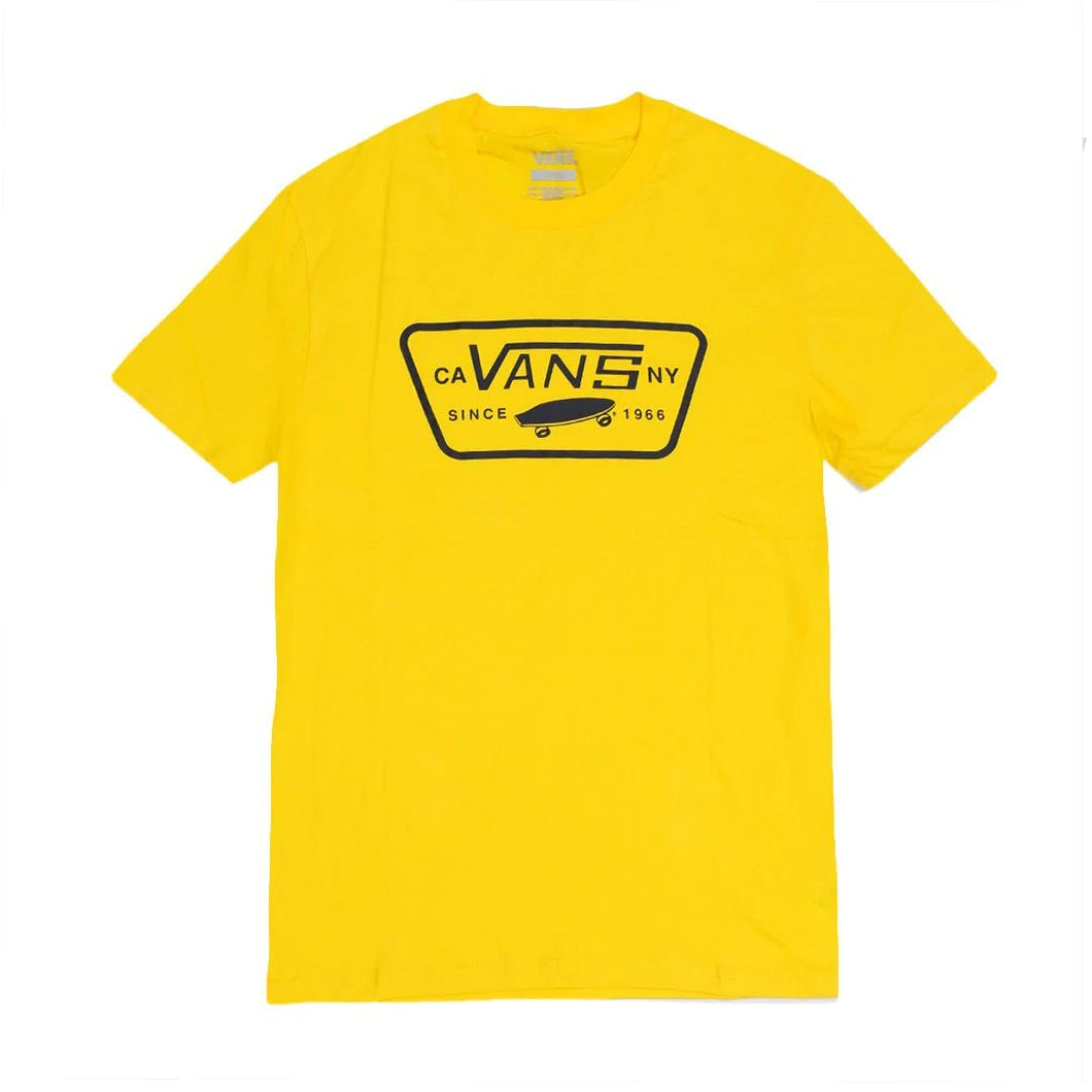 Vans Full Patch Tee (Lemon Chrome) - KS Boardriders Surf Shop