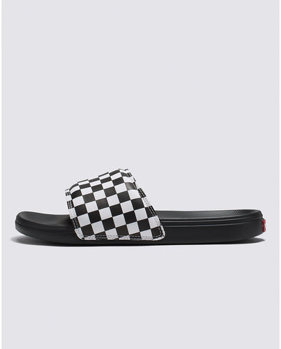 Vans La Costa Slide-On Checkerboard (True White/Black) - KS Boardriders Surf Shop