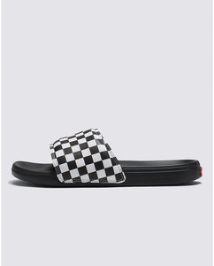 Vans La Costa Slide-On Checkerboard (True White/Black) - KS Boardriders Surf Shop