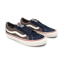 Load image into Gallery viewer, Vans SK8-Low Reissue SF Flannel Sneakers (Blues/Antique White) - KS Boardriders Surf Shop