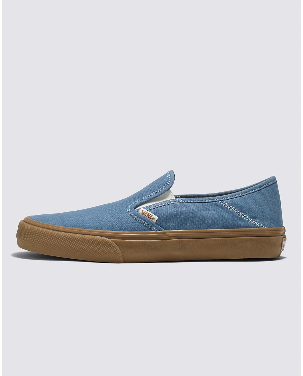 Blue slip on sales vans
