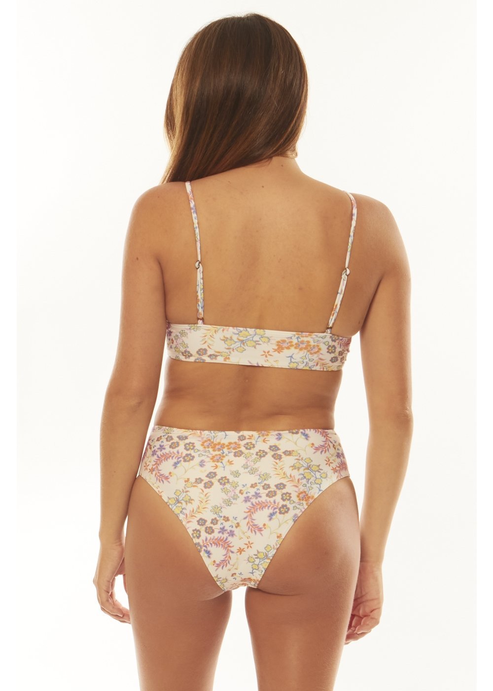 Vine Chasing Waves Bandeau Tops Swim - KS Boardriders Surf Shop
