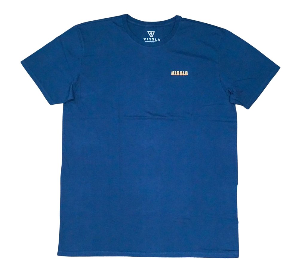 Vissla Aloha Amgo Organic SS Tee (Dark Denim) - KS Boardriders Surf Shop