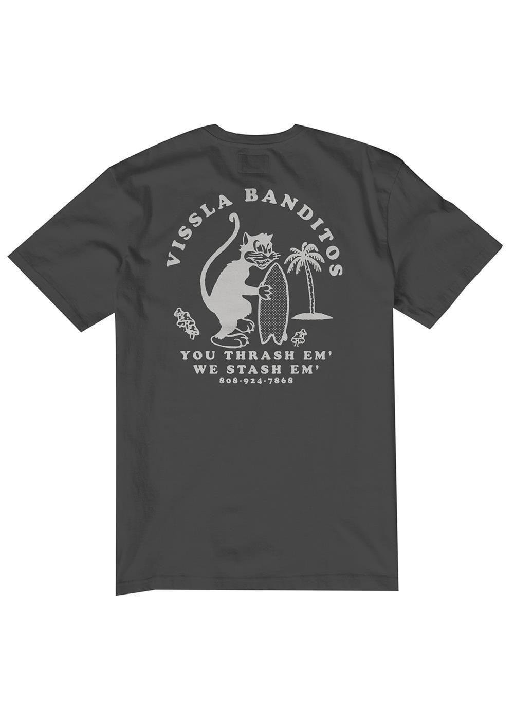 Vissla Bandito SS Tee (Black) - KS Boardriders Surf Shop