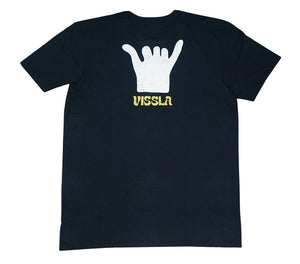 Vissla Brotherhood Organic SS Tee (Black) - KS Boardriders Surf Shop