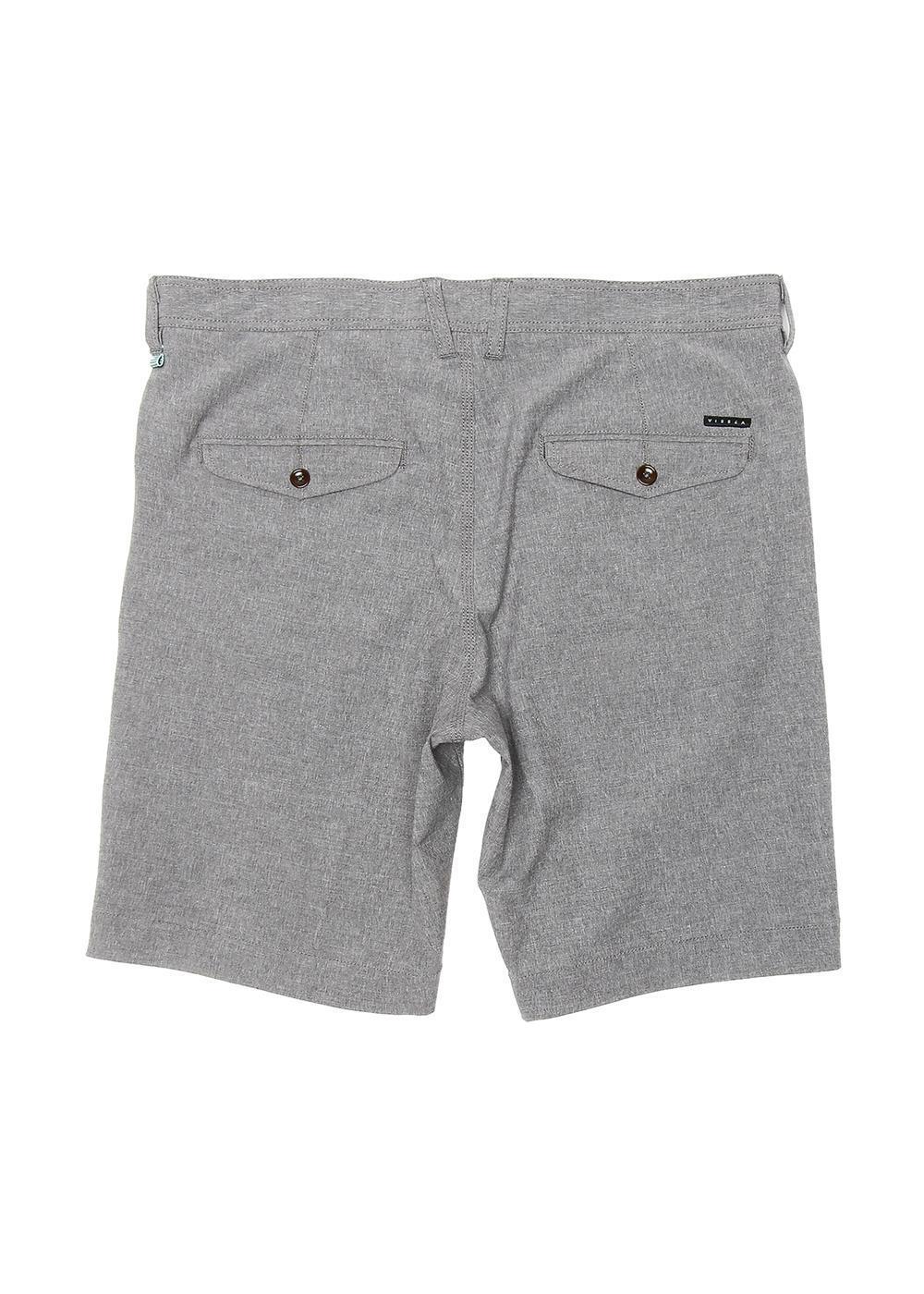 Vissla Canyons Hybrid 19" Walkshort (Black 2) - KS Boardriders Surf Shop