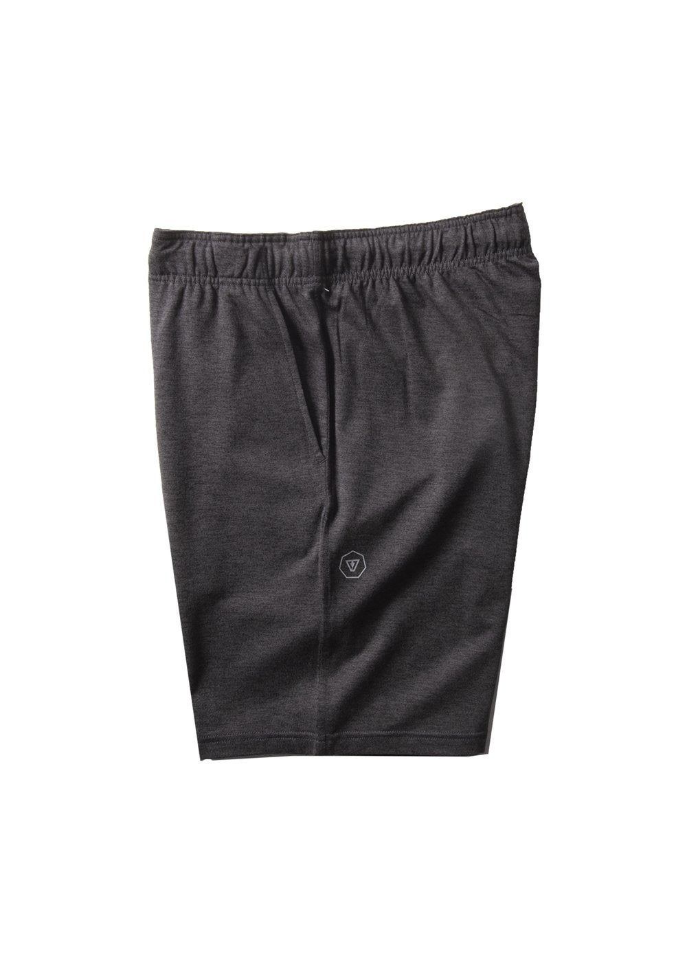 Vissla Comp Lite Eco 18" Elastic Walkshort (Phantom Heather) - KS Boardriders Surf Shop